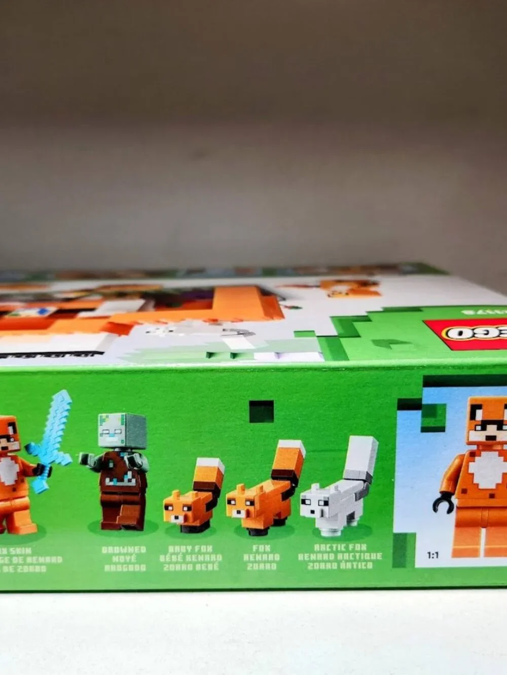 NEW LEGO MINECRAFT Fox Lodge House 21178 Drowned Zombie Christmas Gift You will